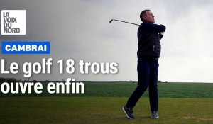 Le golf 18 trous du Cambrésis testé en avant-première