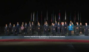 Sommet de l'UE/Slovénie: photo de famille des dirigeants