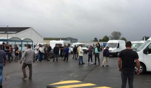 Béthune : les gens du voyage sont expulsés du parking de Bridgestone