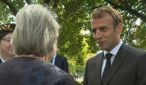 Etats généraux de la justice à Poitiers: arrivée d'Emmanuel Macron et d'Eric Dupond-Moretti