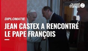 VIDÉO. En pleine tempête pour l'Église de France, Jean Castex a rencontré le pape François 