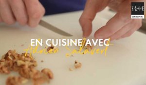 En cuisine avec : la tarte aux noix d'Adrien Salavert