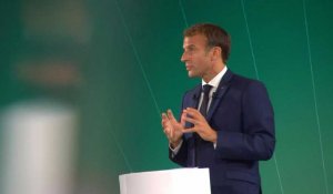 Investissements: la France souhaite être "leader de l'hydrogène vert" en 2030 (Macron)