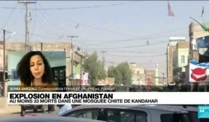 Afghanistan : au moins 33 morts dans l'explosion d'une mosquée à Kandahar
