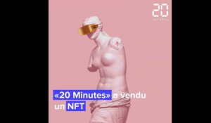 Le NFT de « 20 Minutes » a été vendu 3.000 euros par Piasa
