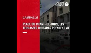 VIDÉO. Les Terrasses du Haras prennent vie à Lamballe-Armor