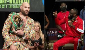 Boxe: Fury et Wilder empêchés de se mettre face à face en conférence de presse