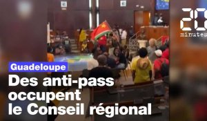 Guadeloupe : Des manifestants anti-pass sanitaire passent la nuit au Conseil régional