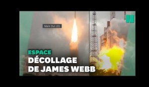 Revivez le décollage du télescope James Webb dans l'espace avec la fusée Ariane