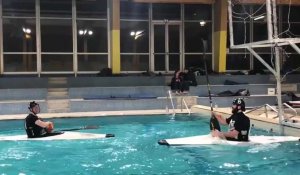 Séance-découverte de kayak-polo