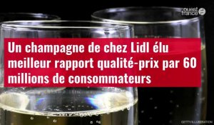 VIDÉO. Un champagne de chez Lidl élu meilleur rapport qualité-prix