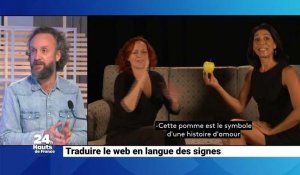 Traduire le web en langue des signes