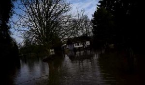 routes coupées et maisons les pieds dans l’eau en Thiérache après les fortes pluies du week-end