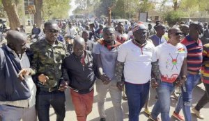 Burkina: manifestation à Ouagadougou en soutien aux mutins