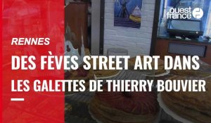 Rennes. Thierry Bouvier met du street art dans ses galettes des rois