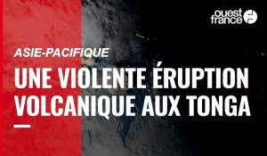 VIDÉO. Après une puissante éruption, le volcan au large des îles Tonga est sous haute-surveillance