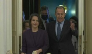Moscou : Sergueï Lavrov reçoit son homologue allemande Annalena Baerbock