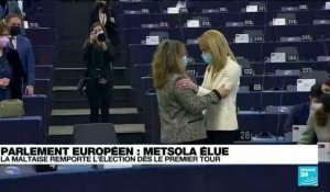 Présidence du Parlement européen : Roberta Metsola remporte l'élection dès le premier tour