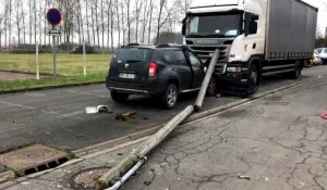 Accident la Gorgue