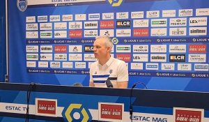 Bruno Irles, entraîneur de l’Estac : « Quand l’intérêt de l’équipe est en jeu, je n’ai pas de scrupules »