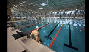 Denain : les premiers nageurs de NaturéO, le nouveau centre aqualudique