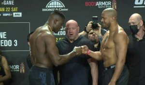 MMA/UFC: pesée avant le choc de titans entre Francis Ngannou et Ciryl Gane