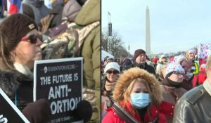 USA: des milliers de personnes à Washington DC pour la manifestation annuelle contre l'avortement
