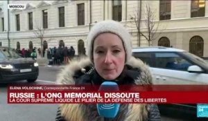 Russie : la Cour suprême liquide l'ONG Mémorial, pilier de la société civile
