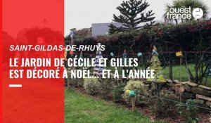 VIDÉO. À Saint-Gildas-de-Rhuys, Cécile et Gilles décorent leur maison à Noël... et toute l'année !