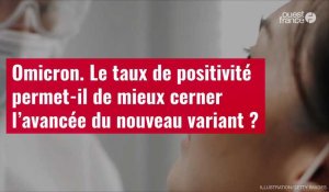 VIDÉO. Le taux de positivité permet-il de mieux cerner l’avancée du variant Omicron ?