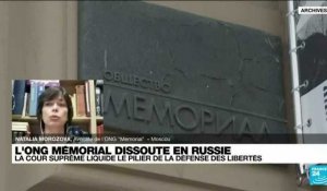 Dissolution de l'ONG Memorial en Russie : "la mémoire ne peut pas être tuée ou dissoute"
