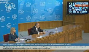 Russie: Sergueï Lavrov entame sa conférence de presse annuelle