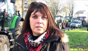 Les agriculteurs bloquaient la préfecture à Arras, vendredi 14 janvier