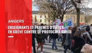Grève des enseignants : à Angers, près de 1300 personnes ont manifesté leur ras le bol