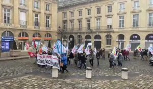 Manifestation des enseignants à Reims