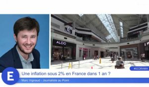 Une inflation sous 2% en France dans 1 an ?