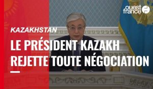 VIDÉO. Kazakhstan : le président Kassym-Jomart Tokaïev rejette toute négociation