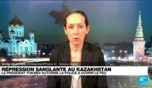 Kazakhstan : le mouvement populaire d'une rare violence est réprimée tout aussi fortement par la police