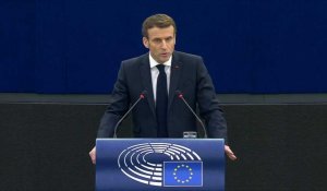 UE: Macron propose de bâtir "un nouvel ordre de sécurité" en Europe avec l'Otan
