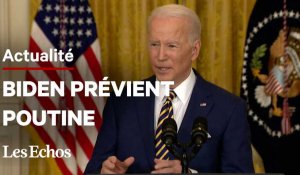 Biden promet un "désastre" à la Russie si elle envahit l'Ukraine