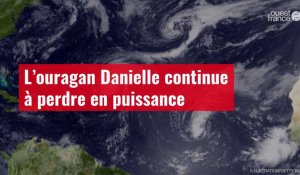 VIDÉO. L’ouragan Danielle continue à perdre en puissance