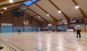 Basket (P2) - Écaussinnes - BBC Brainois B: actions de match