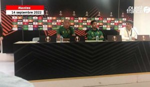 FC Nantes. Ligue Europa: Antoine Kombouaré s’attend à une équipe motivée par le contexte militaire