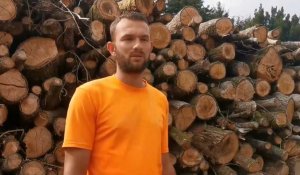 Arnaud Dubois explique la hausse du prix du stère de bois en Sambre-Avesnois