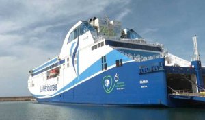 Pollution en mer : un ferry "zéro particule" dévoilé à Marseille
