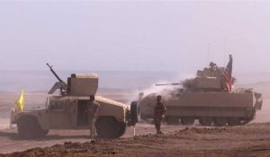 Syrie: exercice militaire conjoint entre les forces américaines et leurs alliés kurdes
