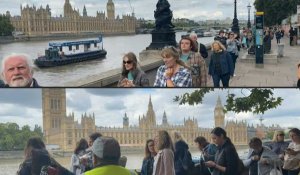A Londres, des personnes font la queue pour rendre un dernier hommage à Elizabeth II