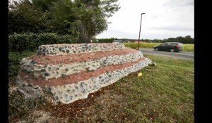 L'aqueduc gallo-romain vire au rose : quand un chantier de restauration tourne mal à Vieux-Mesnil