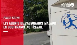 VIDÉO. Les agents de l'Assurance maladie du Finistère alertent sur la souffrance au travail