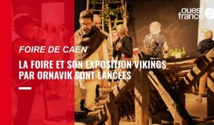 VIDÉO. La Foire de Caen et son exposition Vikings, c'est parti !